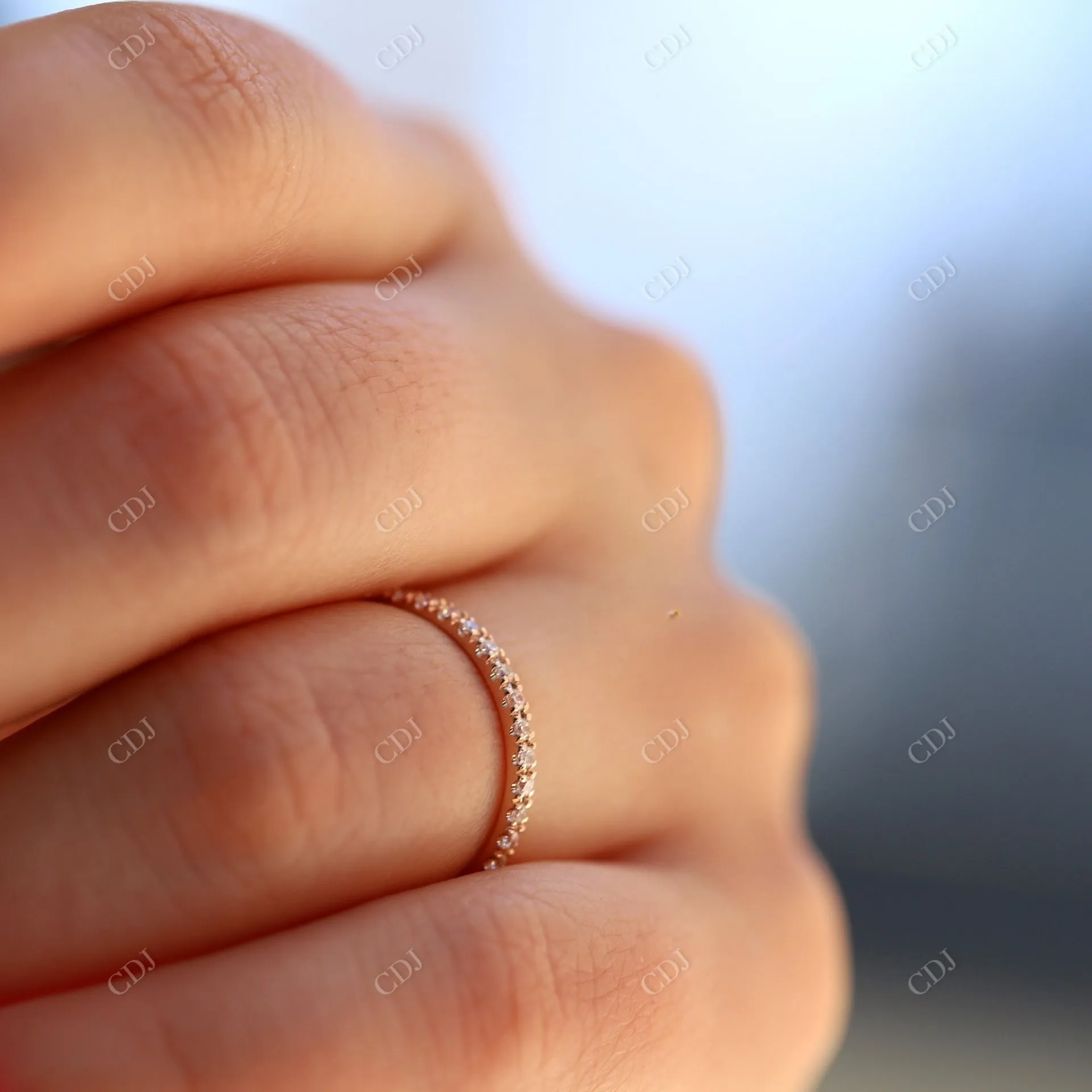 0.15CTW CVD/HPHT Lab Grown Diamond Wedding Band