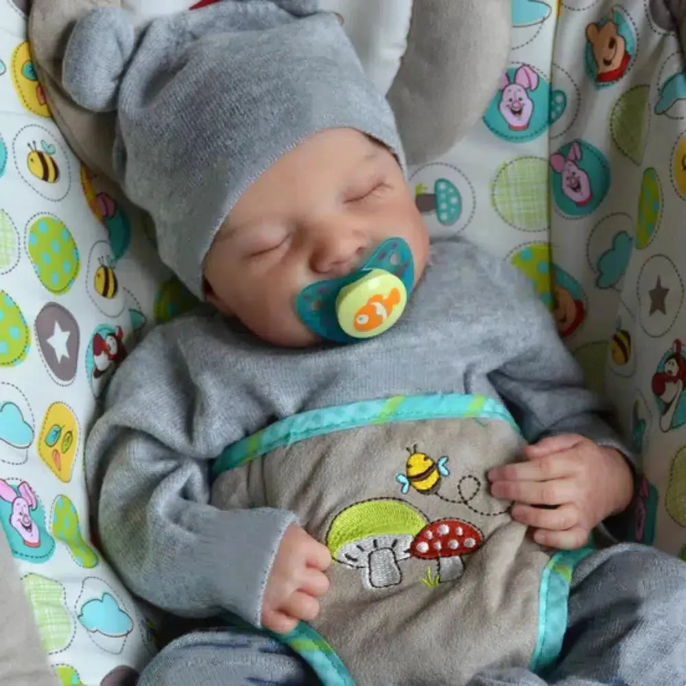 20-Inch Lifelike Bebe Reborn - Leo - Dreams Unveiled