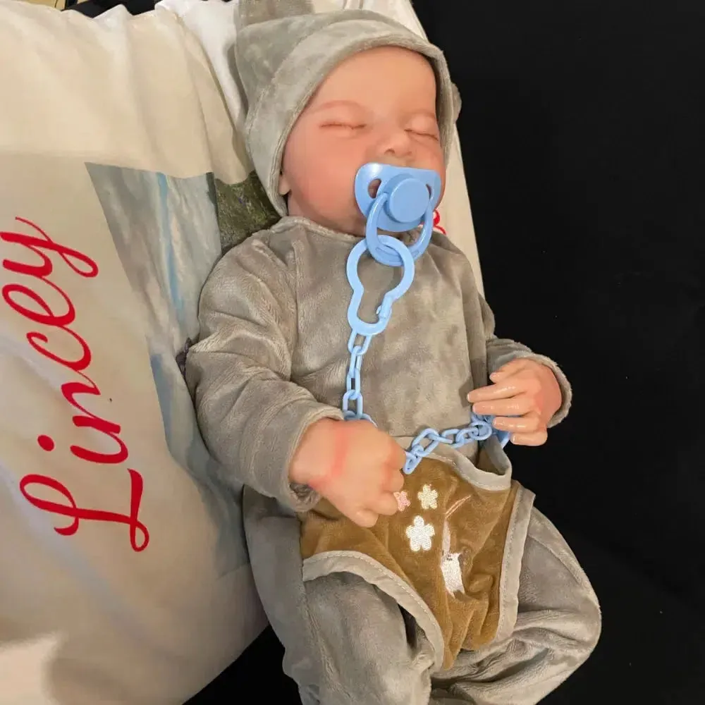 20-Inch Lifelike Bebe Reborn - Leo - Dreams Unveiled