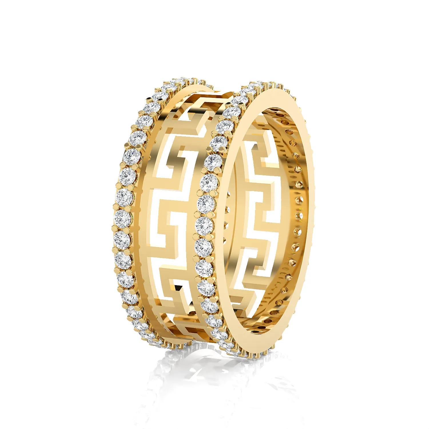 7/8 ctw Round Lab Grown Diamond Eternity Band