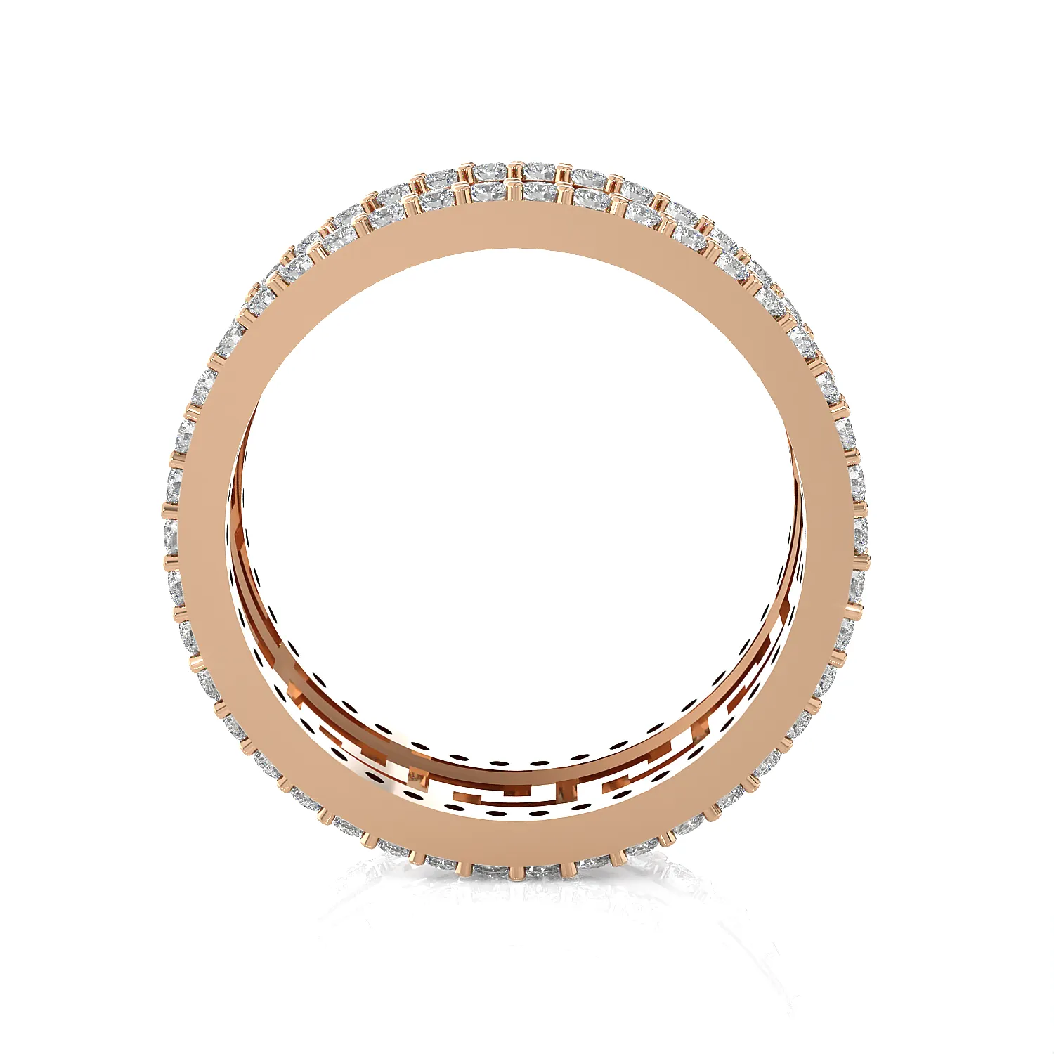 7/8 ctw Round Lab Grown Diamond Eternity Band