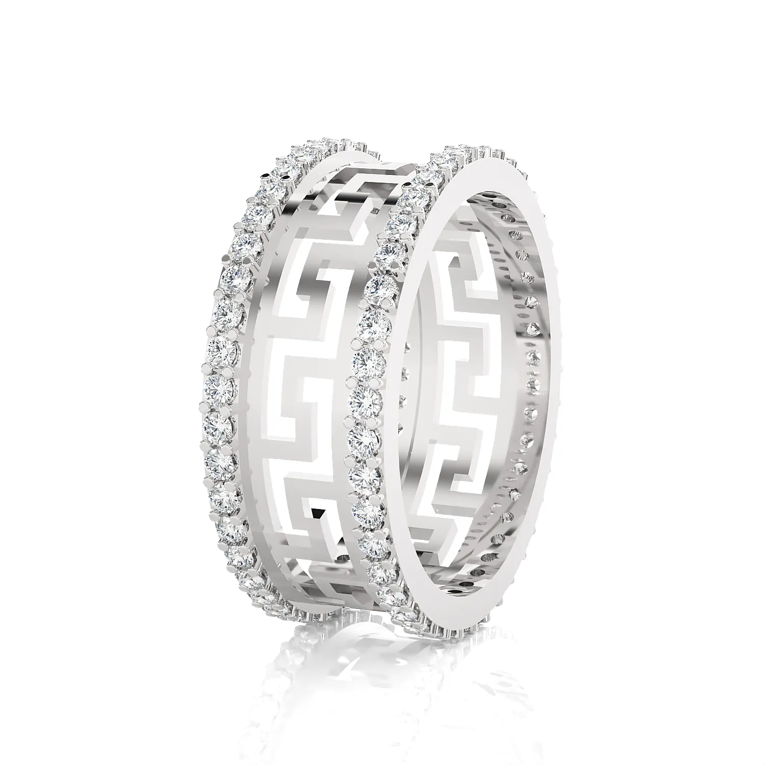 7/8 ctw Round Lab Grown Diamond Eternity Band