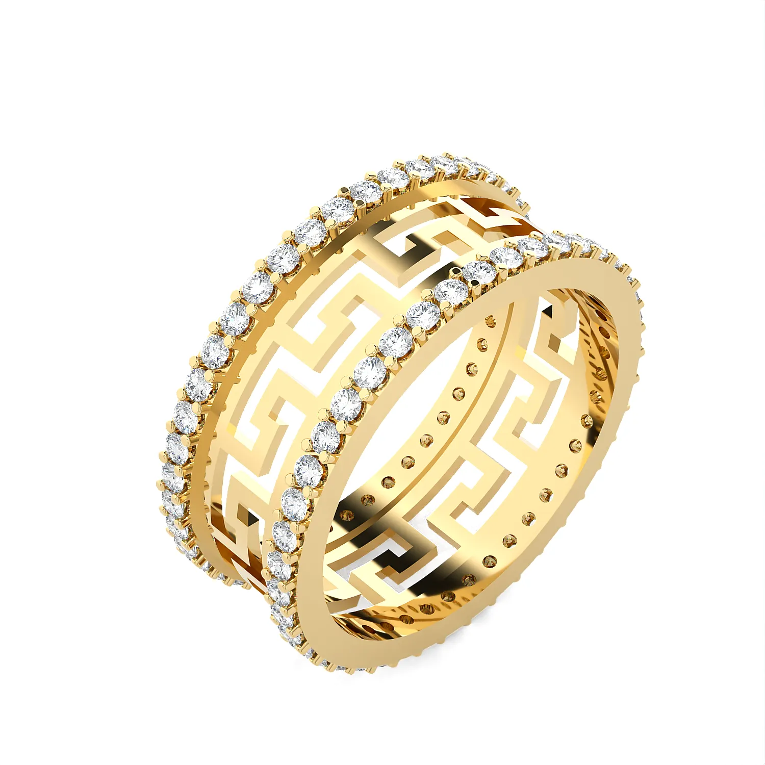 7/8 ctw Round Lab Grown Diamond Eternity Band
