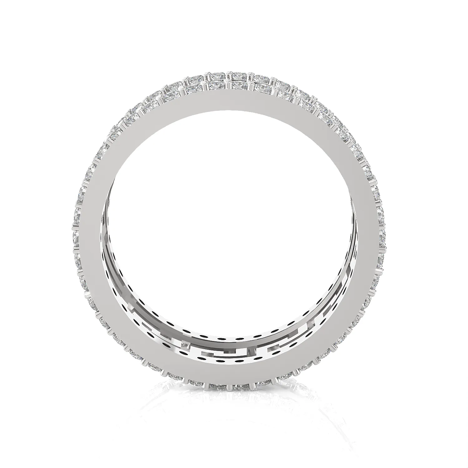 7/8 ctw Round Lab Grown Diamond Eternity Band
