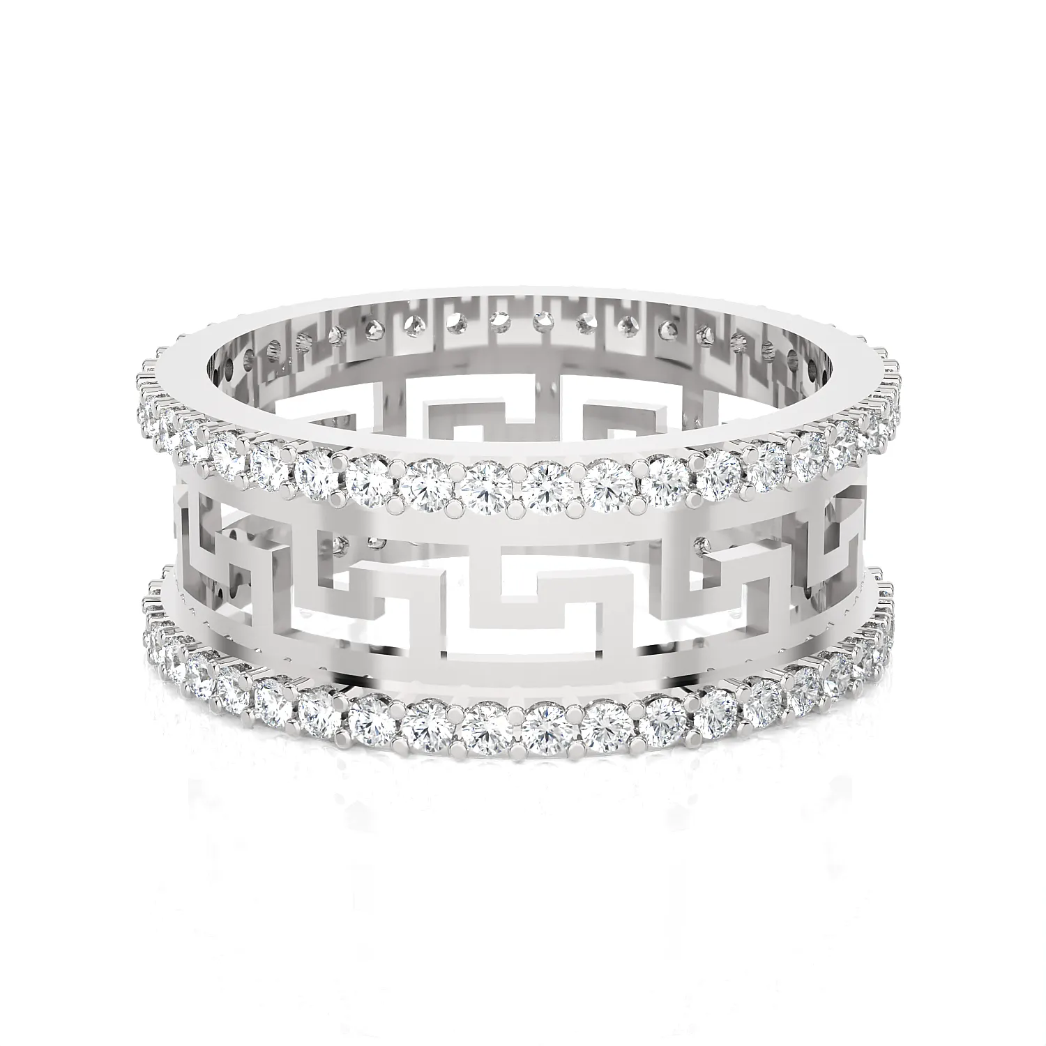 7/8 ctw Round Lab Grown Diamond Eternity Band