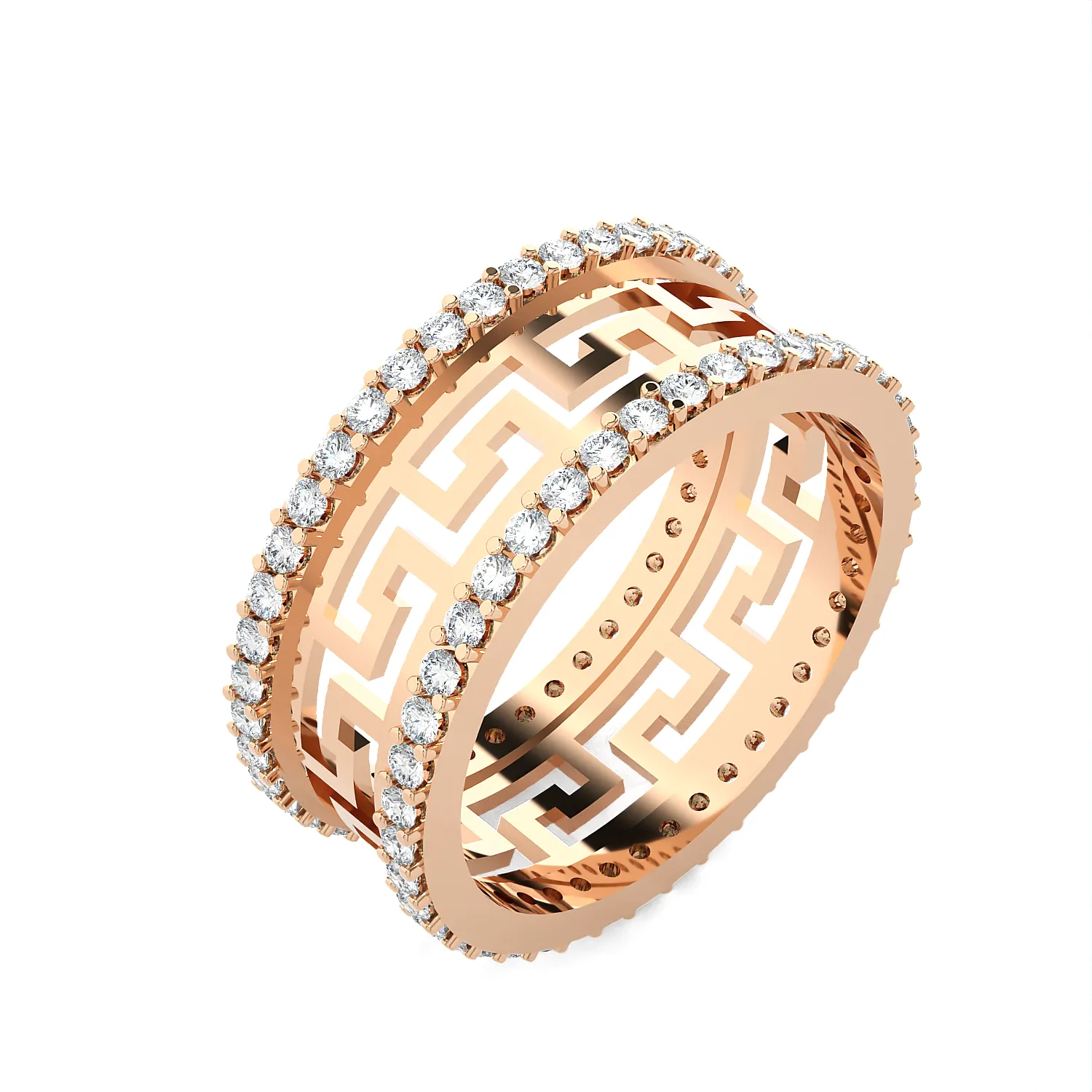 7/8 ctw Round Lab Grown Diamond Eternity Band