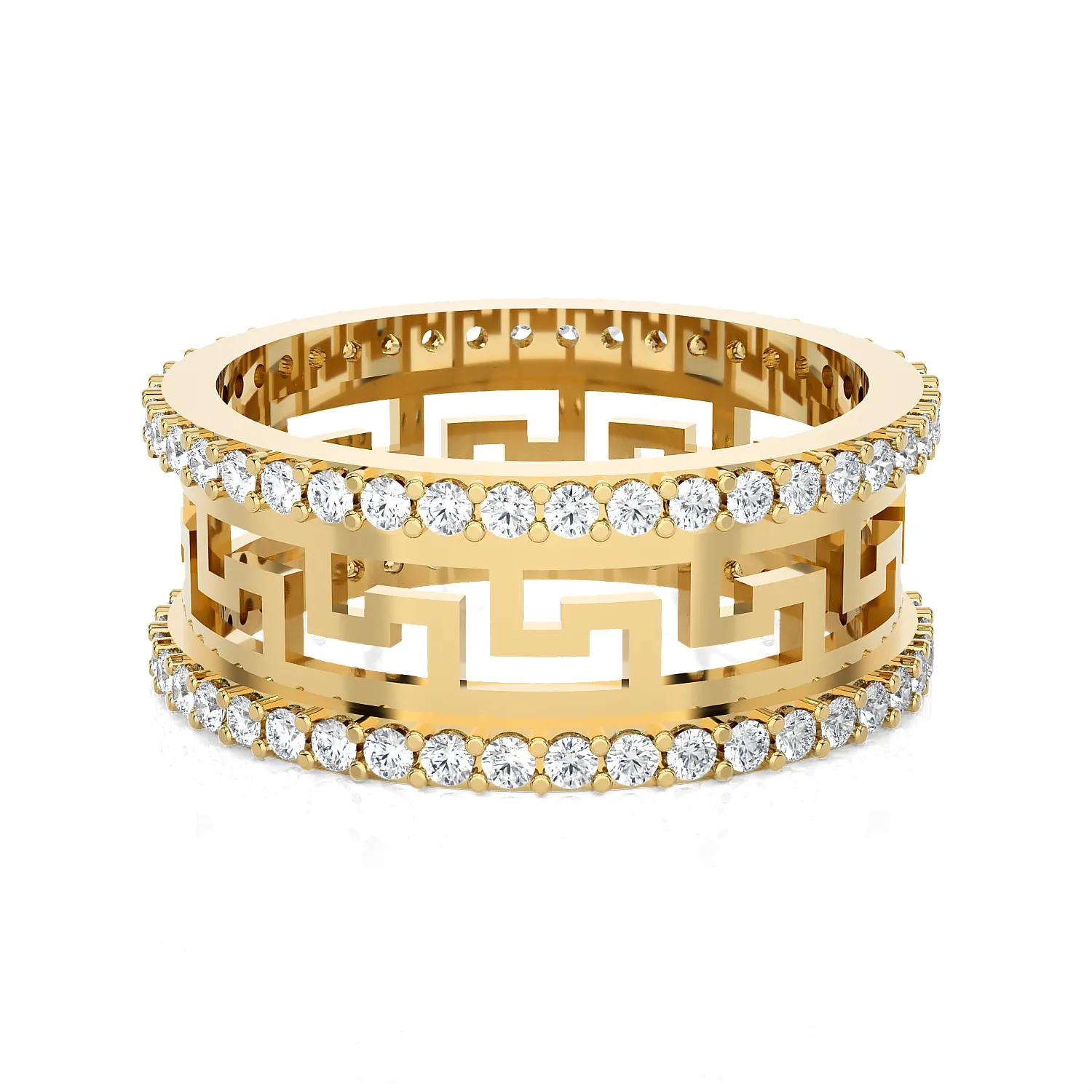 7/8 ctw Round Lab Grown Diamond Eternity Band