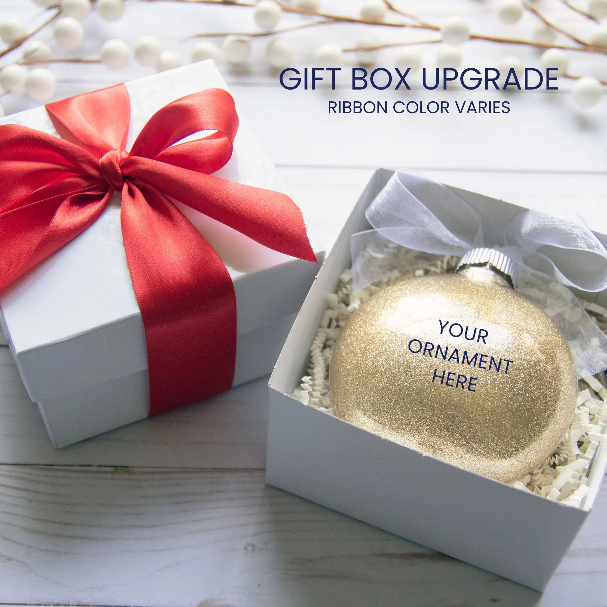 8th Wedding Anniversary Lighted Christmas Ornament