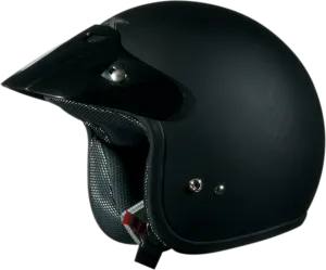 AFX FX-75Y Helmet - Matte Black - Medium 0105-0009