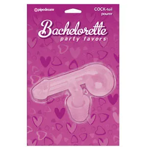 BACHELORETTE PARTY FAVORS - COCK-TAIL POURER