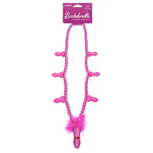 BACHELORETTE PARTY FAVORS - FANCY PECKER NECKLACE