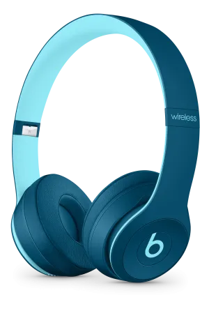 Beats Solo3 Wireless On-Ear Headphones – Beats Pop Collection – Pop Blue
