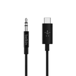 BELKIN USB-C to 3.5 MM Audio Cable - 6m - Black