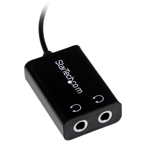 Black Slim Mini Jack Headphone