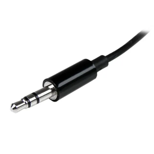 Black Slim Mini Jack Headphone