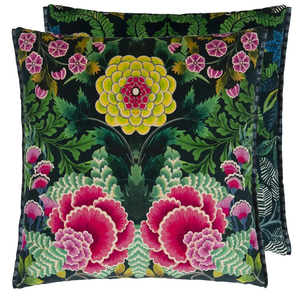 Brocart Decorative Velour Pillow Collection