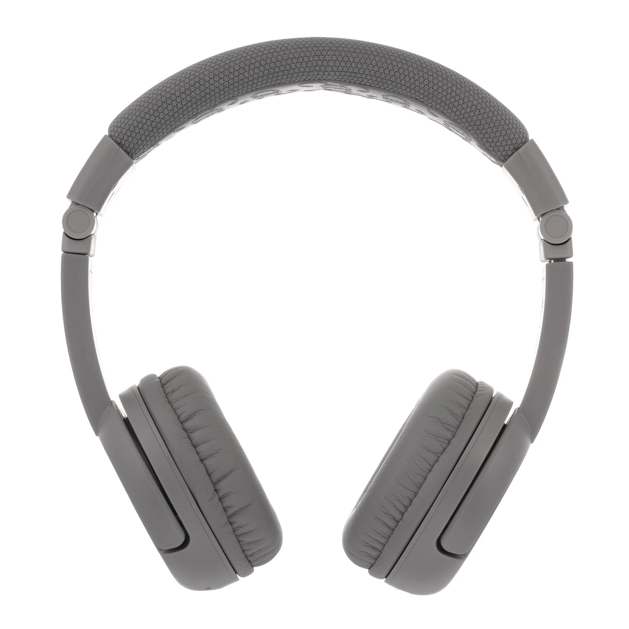 BUDDYPHONES PLAY Plus Wireless Bluetooth Headphones for Kids - Gray Matter
