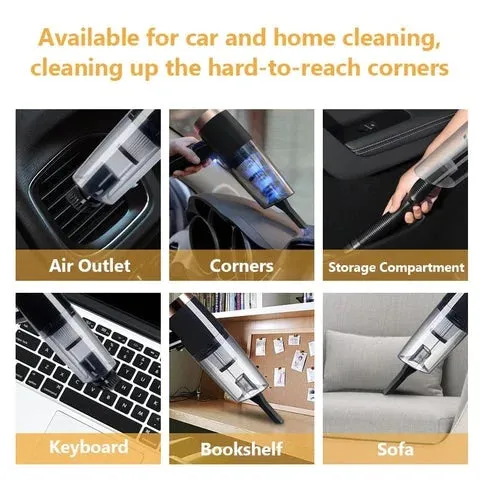 Car Vacuum Cleaner Handheld 2 In 1