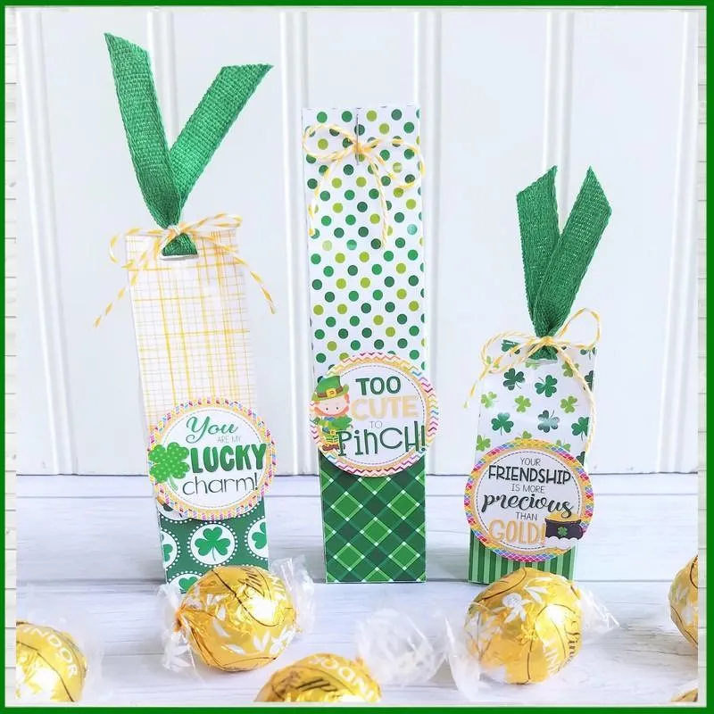 Chocolate Truffle Cartons & Tags {ST. PATRICK'S DAY} PRINTABLE