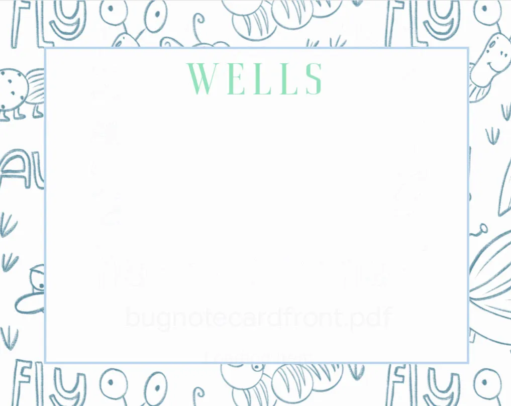 Creepy Crawlers Stationery Set