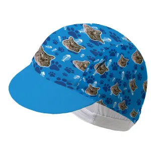 Customized Image Cat Cycling Hat Cap Cycling Cap for Men and Women