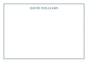 David Personalized Note Cards