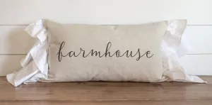 Farmhouse Pillow Cover.