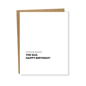 Fortune Birthday Card