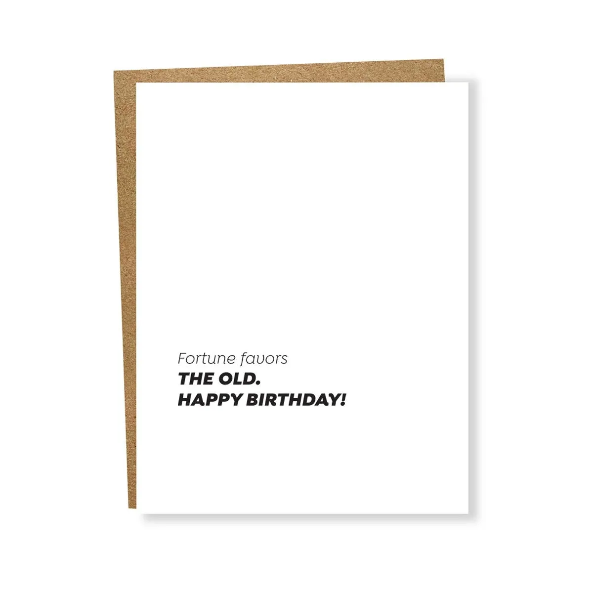 Fortune Birthday Card