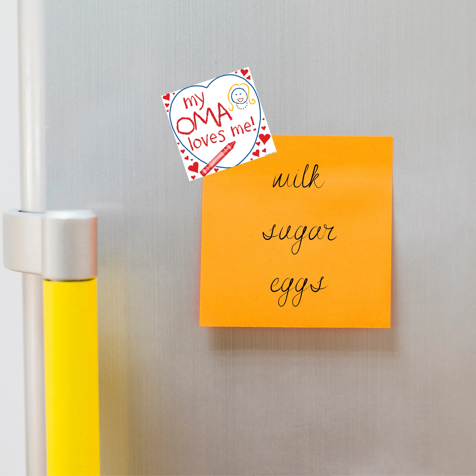 German Magnet "My Oma Loves Me"