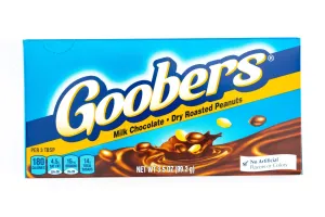 Goobers Milk Chocolate Dry Roasted Peanut Bulk Box (3.5 oz)