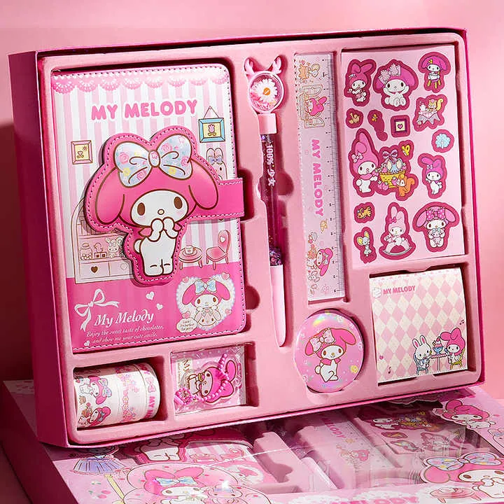 High Quality School Supplies Cute Kawaii-مجموعة أدوات مدرسية