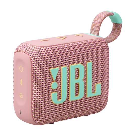 JBL GO 4 Ultra-Portable Bluetooth Speaker (Pink)