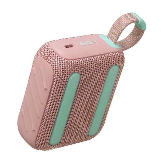 JBL GO 4 Ultra-Portable Bluetooth Speaker (Pink)