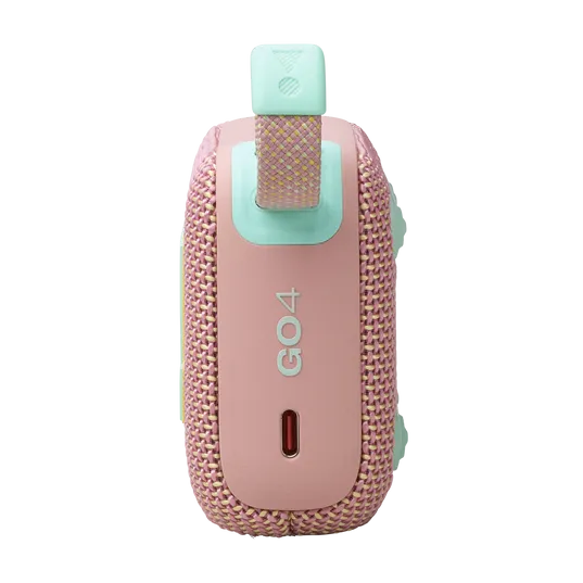 JBL GO 4 Ultra-Portable Bluetooth Speaker (Pink)