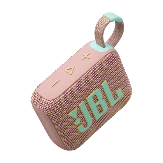 JBL GO 4 Ultra-Portable Bluetooth Speaker (Pink)