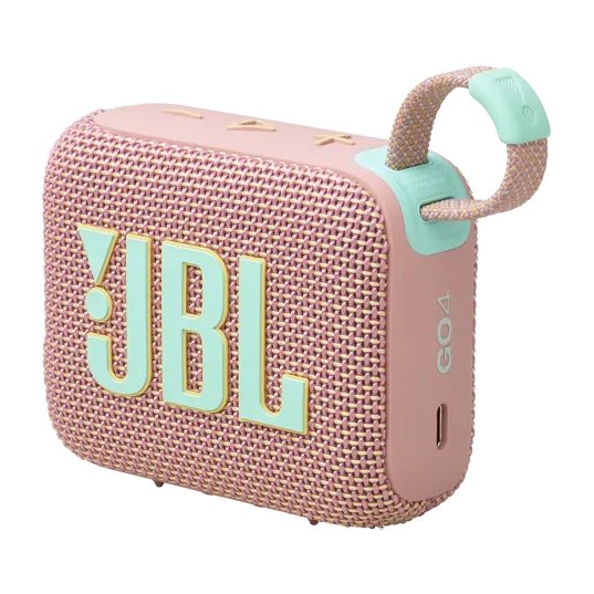 JBL GO 4 Ultra-Portable Bluetooth Speaker (Pink)