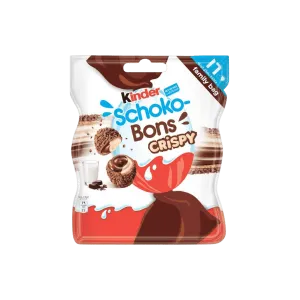 KINDER SCHOKO BONS CRISPY CHOCOLATE 89GM