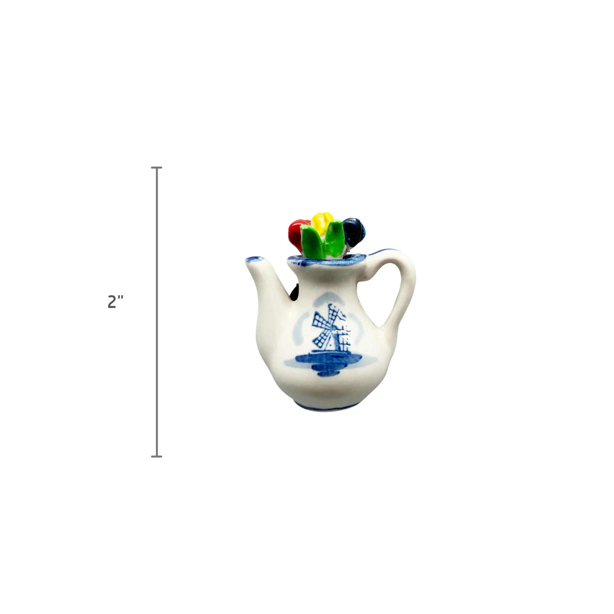 Magnetic Pitcher With Flowers