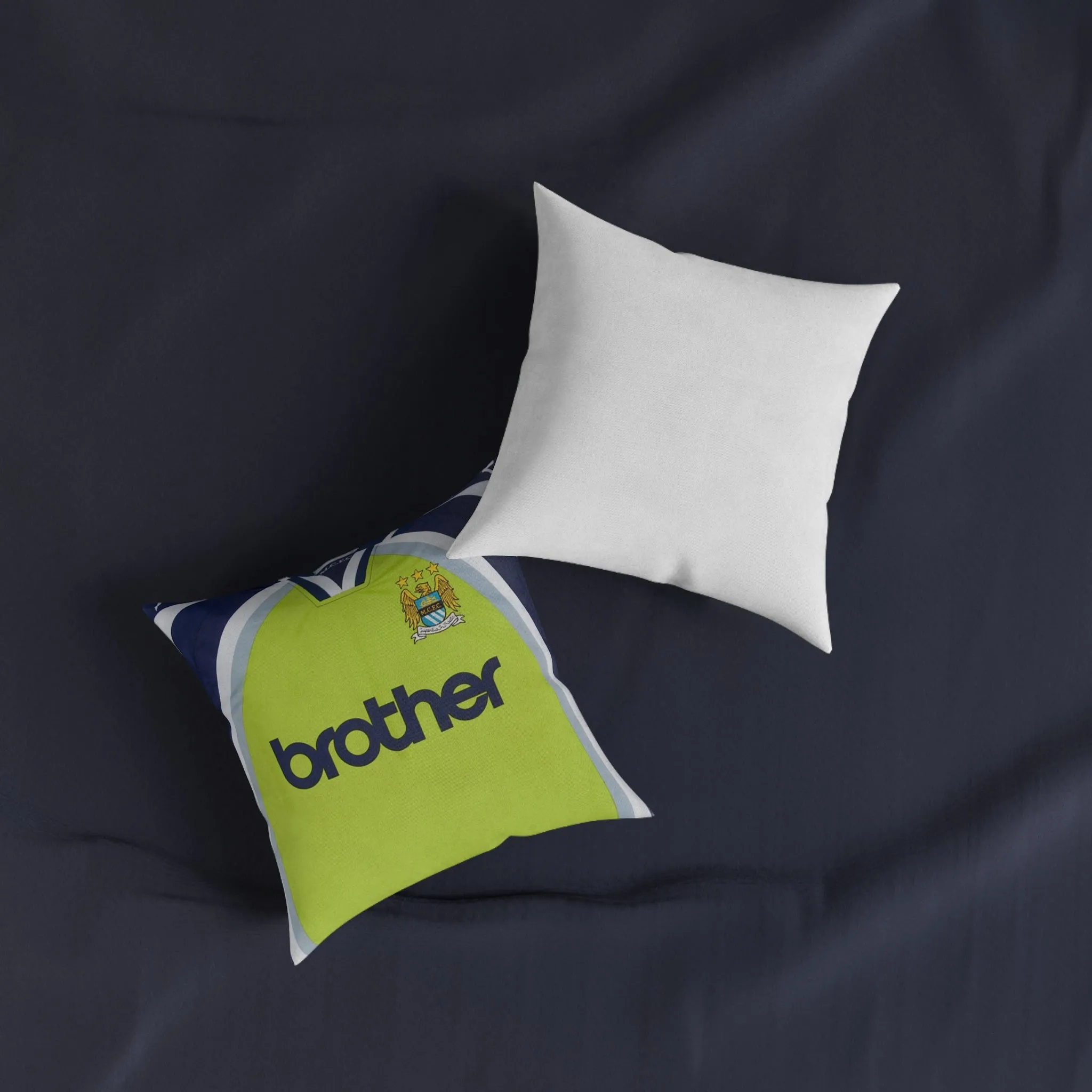 Man City Retro GK Kit - Square Pillow