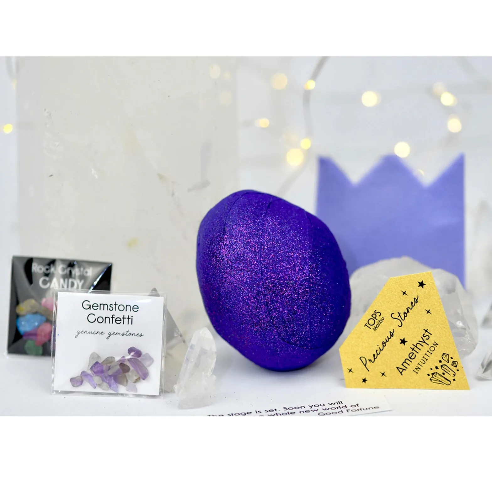 Mini Surprise Ball  Precious Gemstone - Assorted