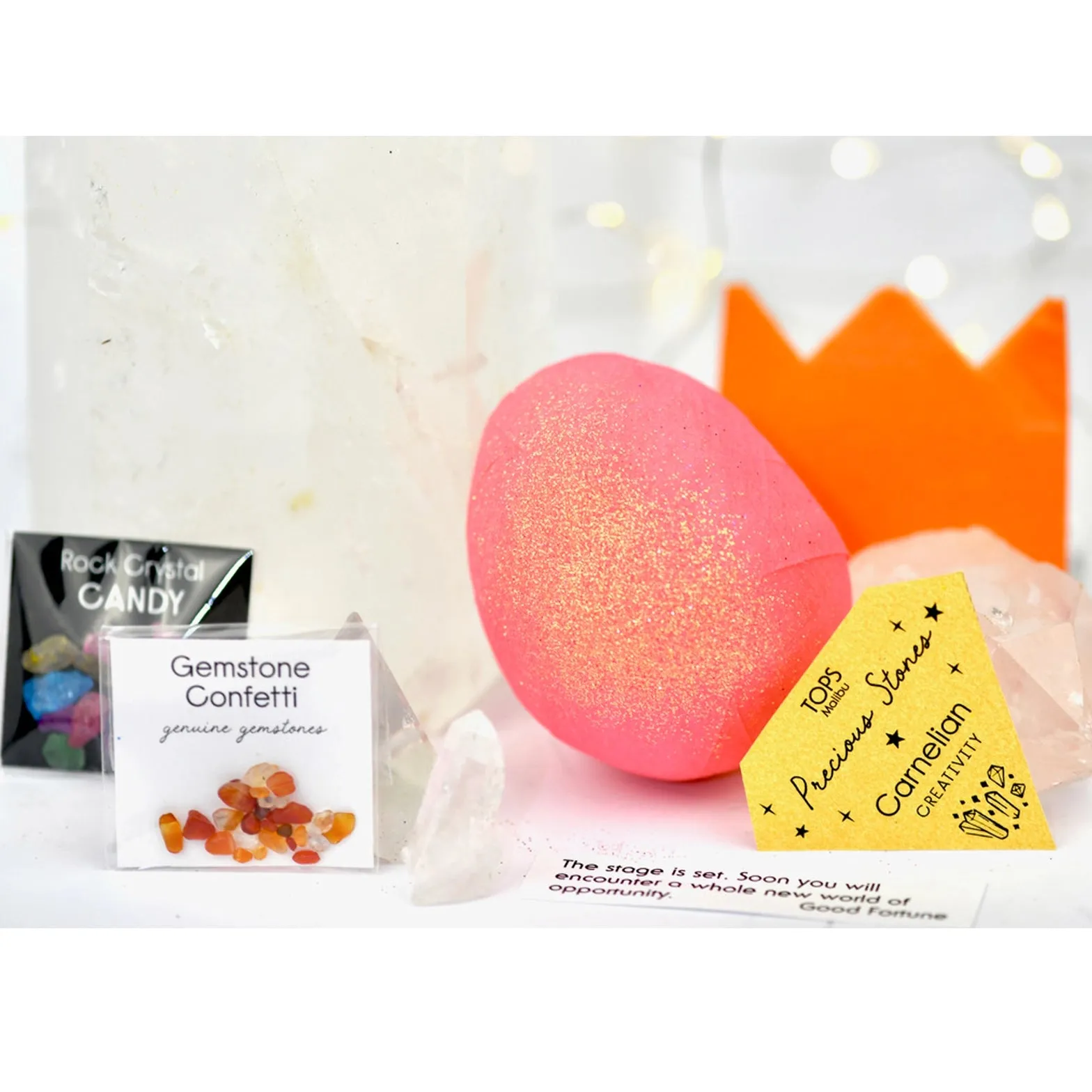 Mini Surprise Ball  Precious Gemstone - Assorted