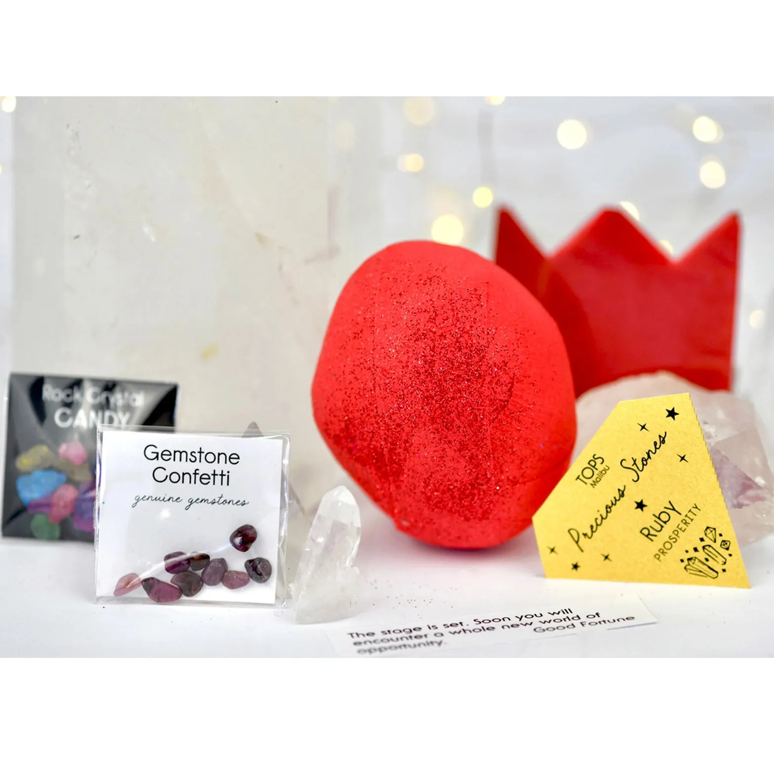 Mini Surprise Ball  Precious Gemstone - Assorted