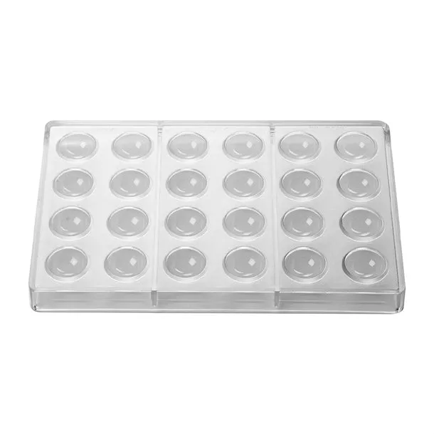 Pavoni 30x15mm Hemisphere Mould 275x175mm - HX542