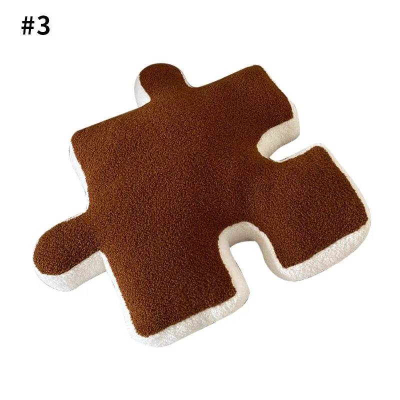 Puzzle-Shaped Pillow