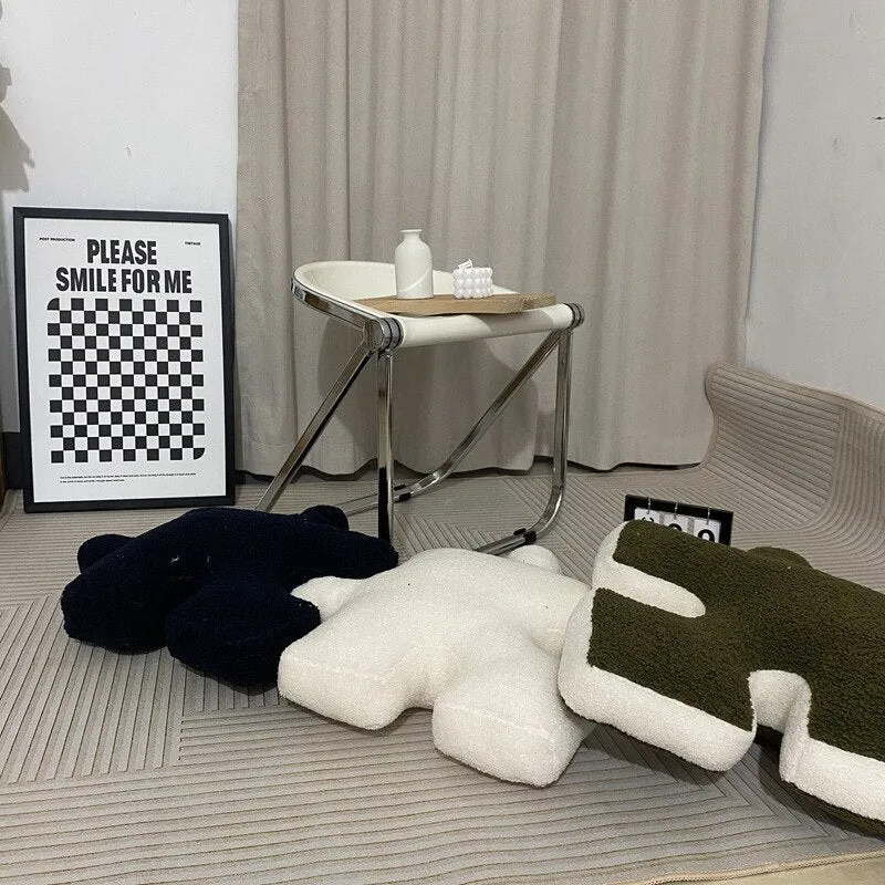 Puzzle-Shaped Pillow