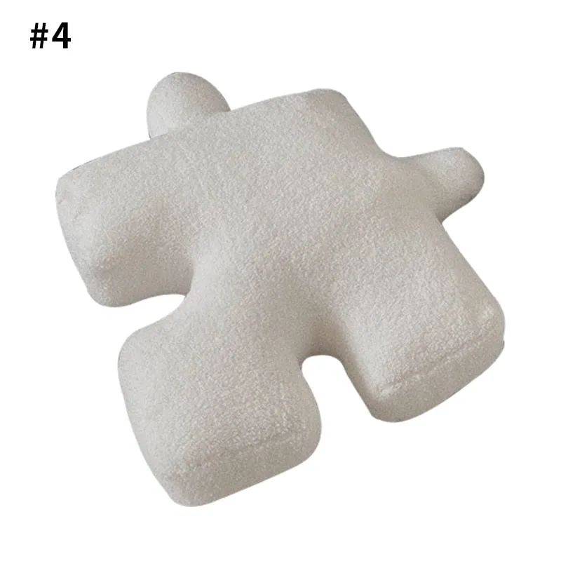Puzzle-Shaped Pillow