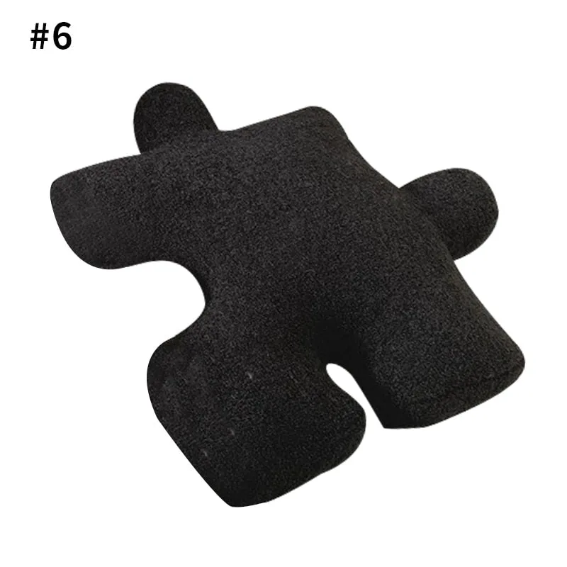 Puzzle-Shaped Pillow