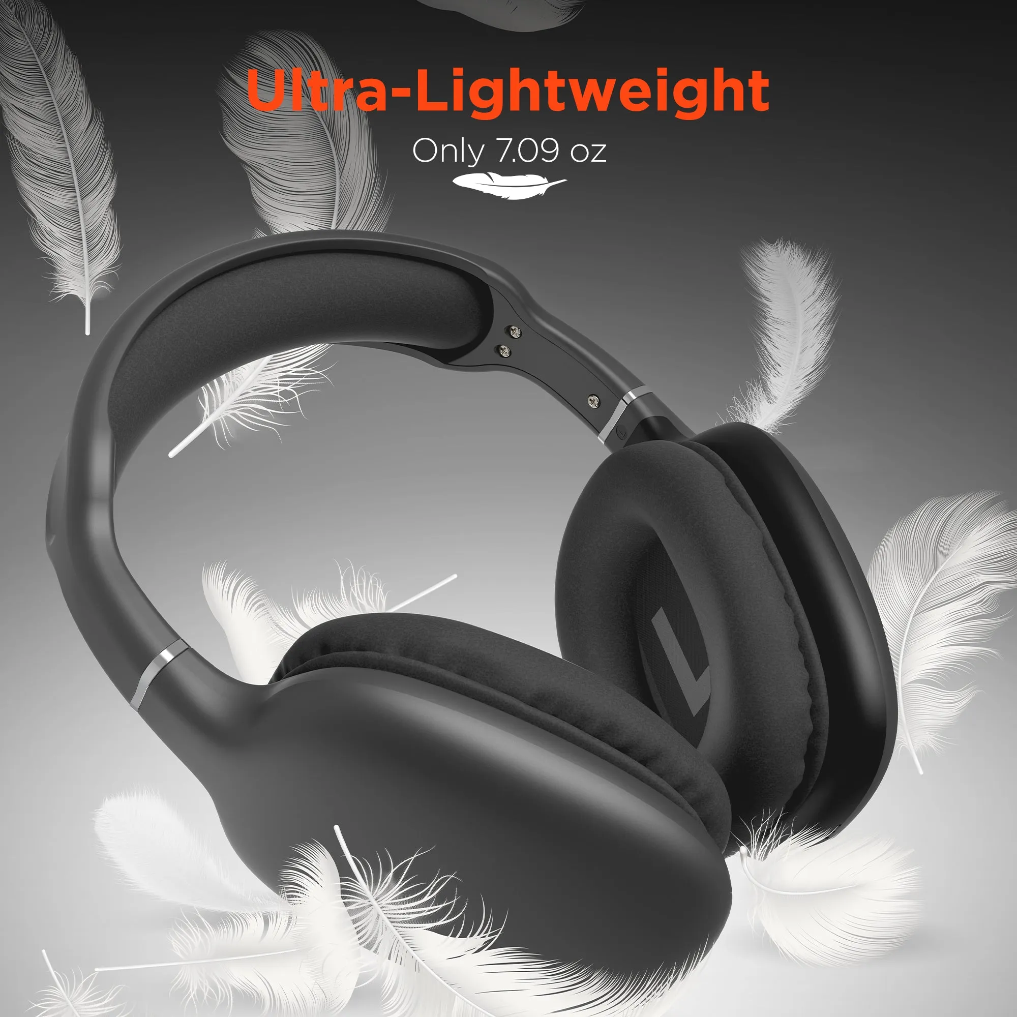 VIBE Wireless Headphones Black