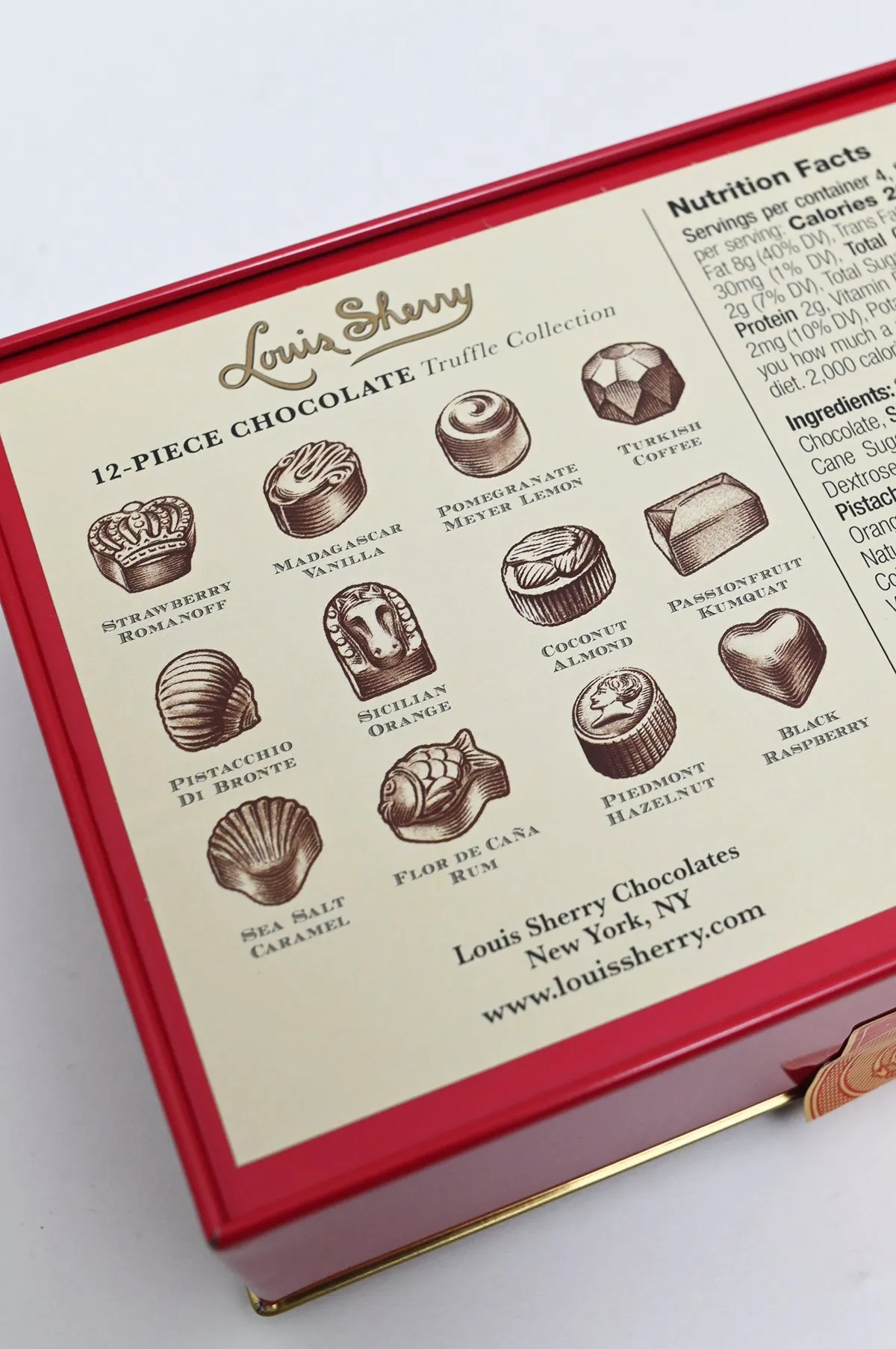 Vreeland Red 12-Piece Tin